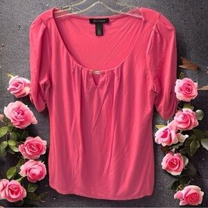 Pink White House Black Market blouse